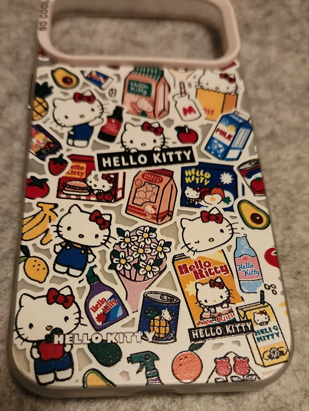 Brand new Apple IPhone 17 Pro Max Hello Kitty Silicone Phone case